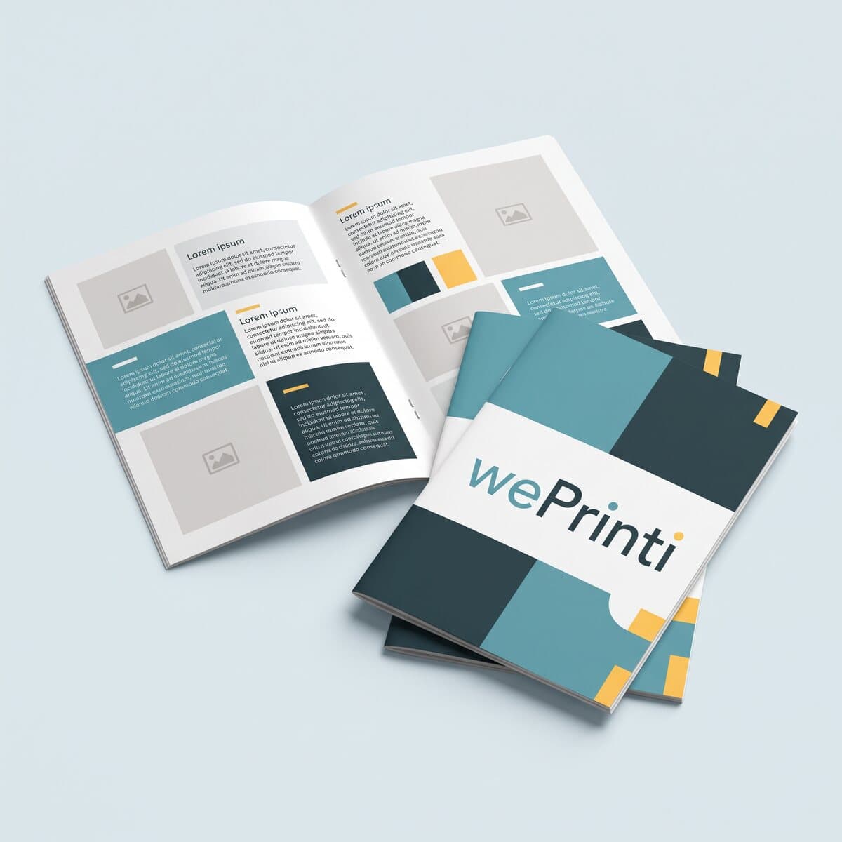 Brochures agrafées (8–24 p)