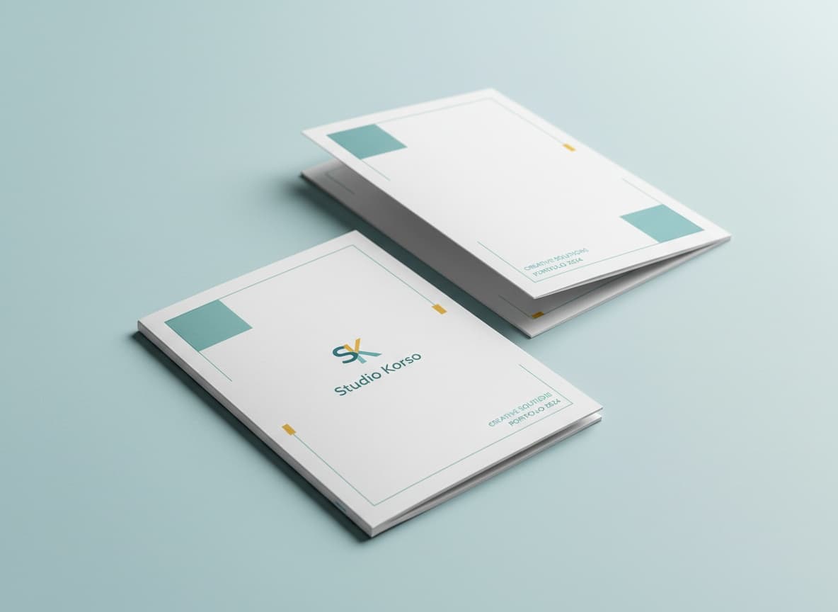 Brochures dos carré (squarefold)