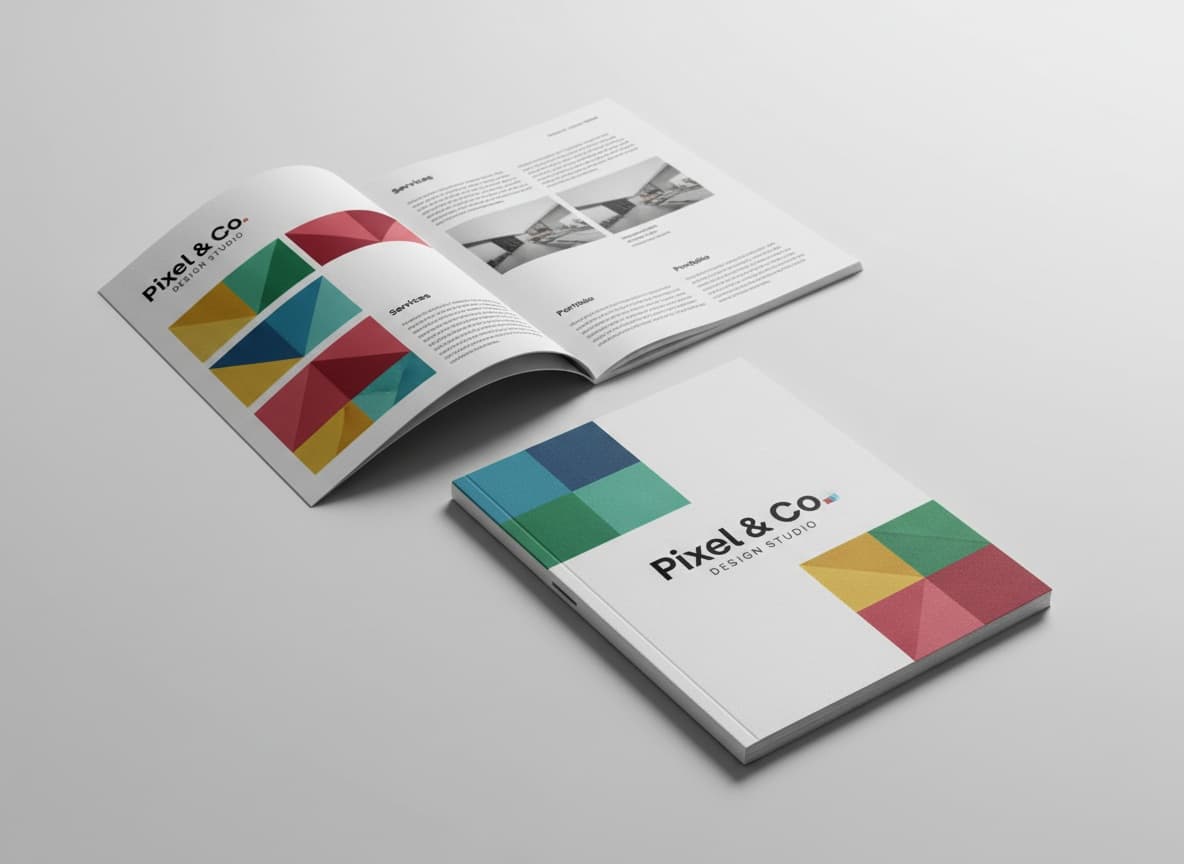 Brochures résistantes agrafées