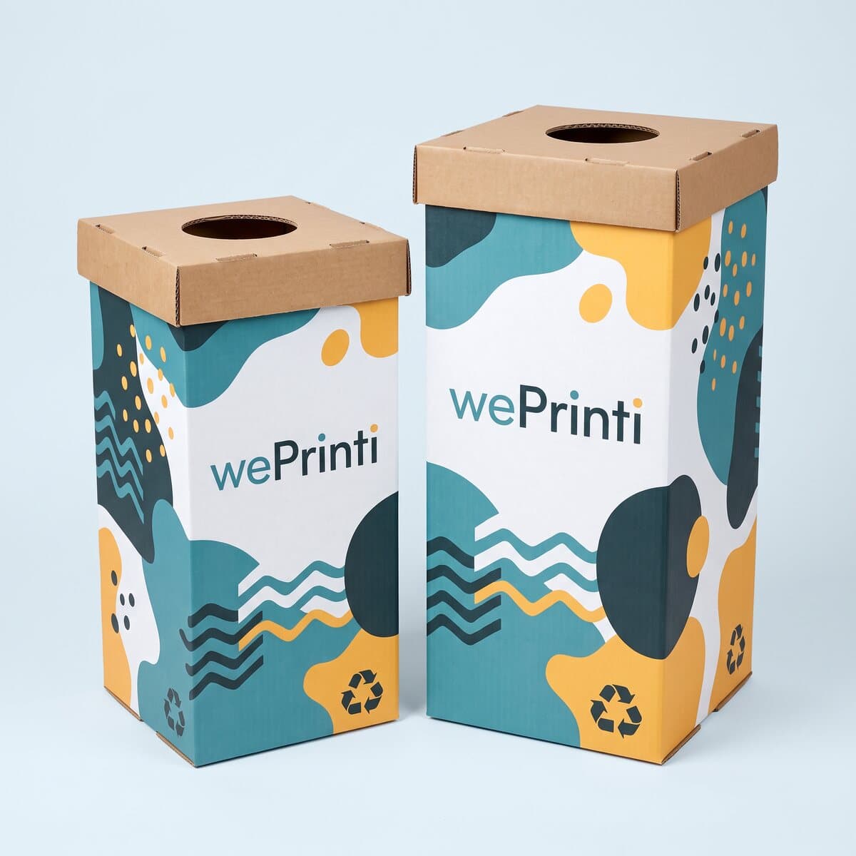 Poubelles carton