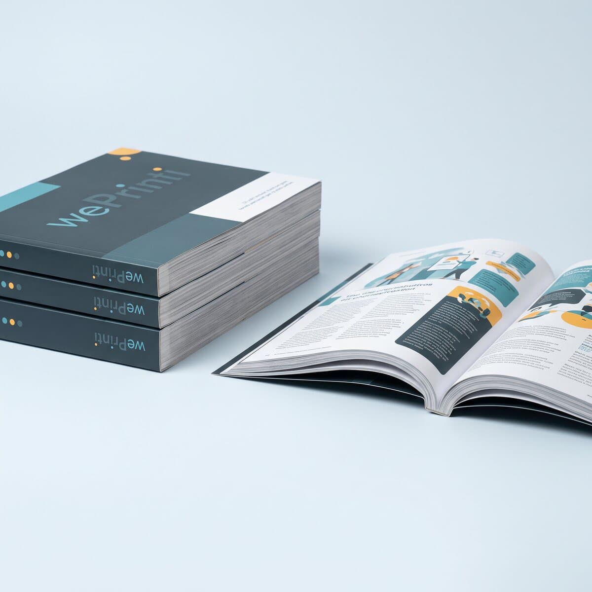 Brochures dos carré collé (grands volumes)